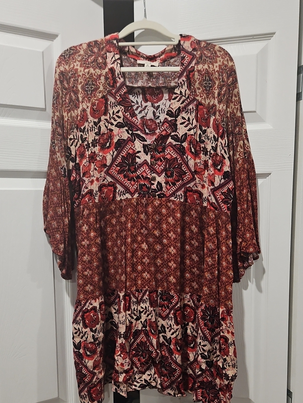 Easel Floral Print Dress/Tunic